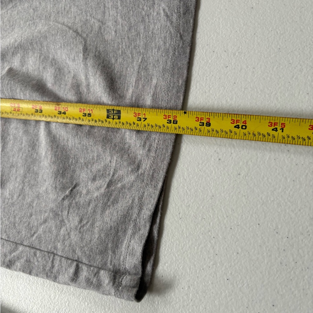 AnyBody Womens Lounge Cozy Soft Knit Wideleg Pants Size Large Gray Elastic Waist - Picture 14 of 15